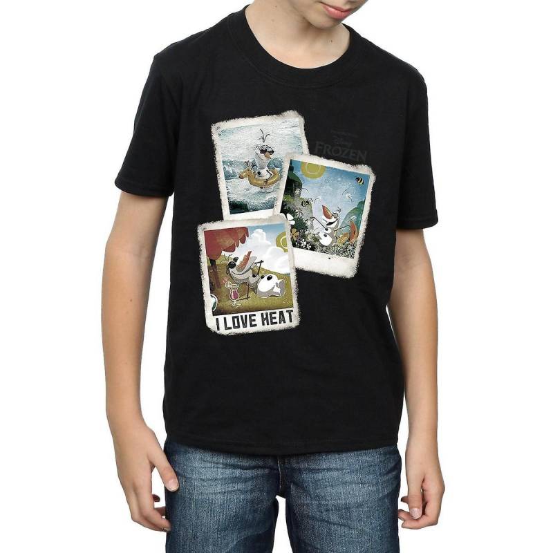 Tshirt Jungen Schwarz 140/146 von FROZEN