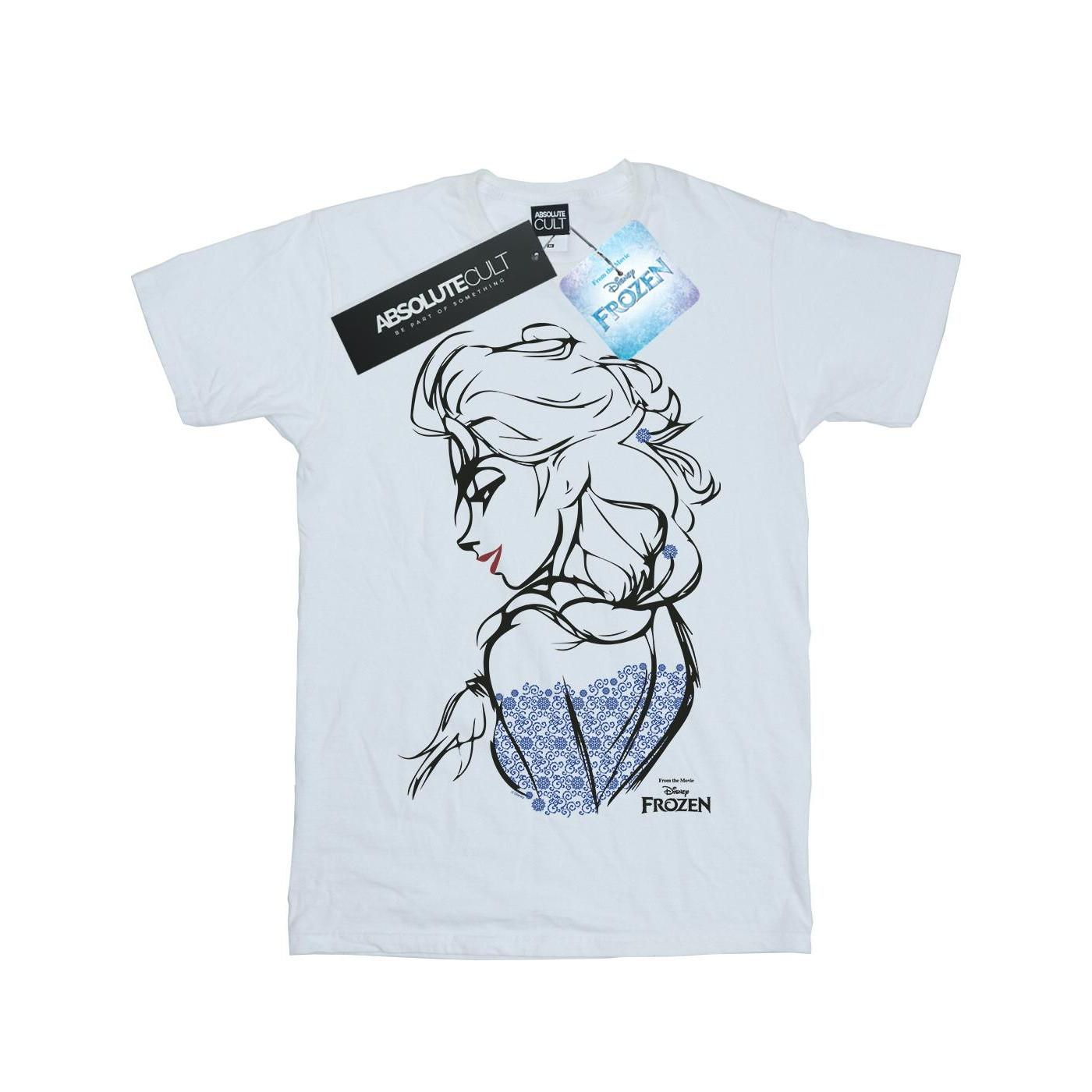 FROZEN - TShirt, 116, Weiss von FROZEN