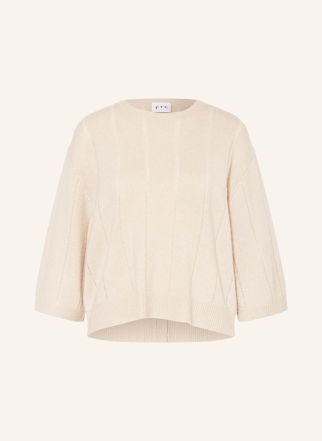 Ftc Cashmere Cashmere-Pullover beige Ftc Cashmere Cashmere-Pullover beige von FTC CASHMERE