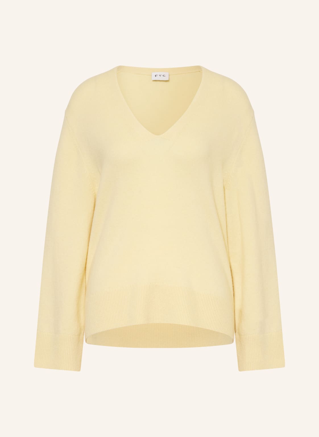 Ftc Cashmere Cashmere-Pullover gelb von FTC CASHMERE