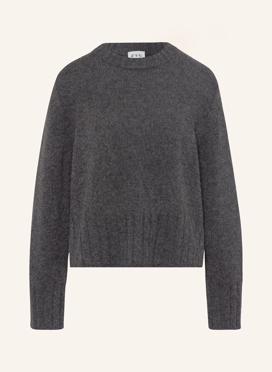 Ftc Cashmere Cashmere-Pullover grau von FTC CASHMERE