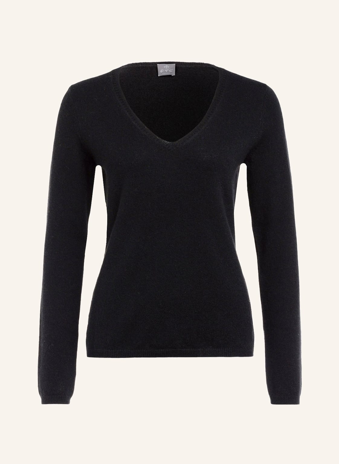 Ftc Cashmere Cashmere-Pullover schwarz von FTC CASHMERE