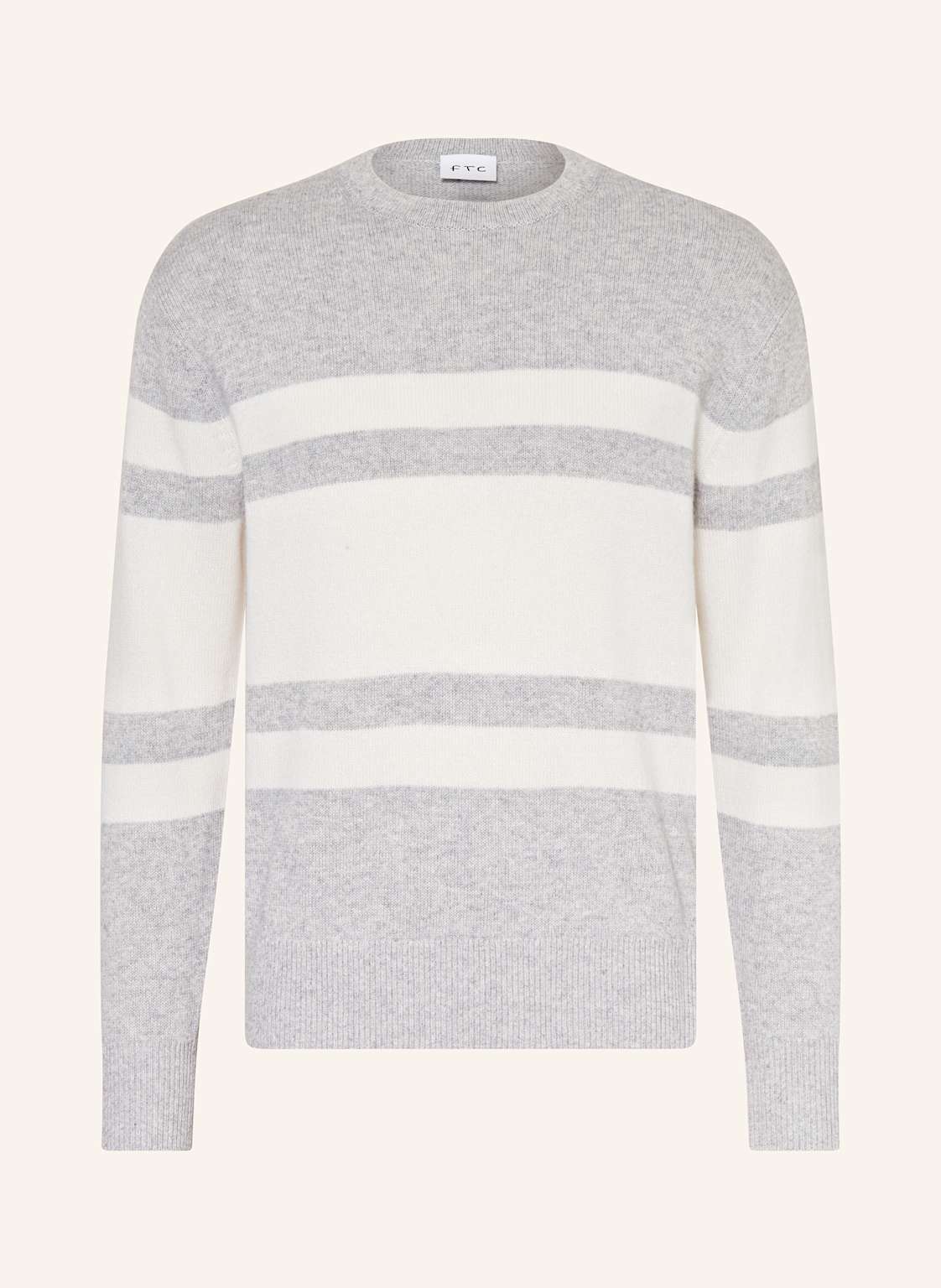 Ftc Cashmere Pullover Mit Cashmere grau von FTC CASHMERE