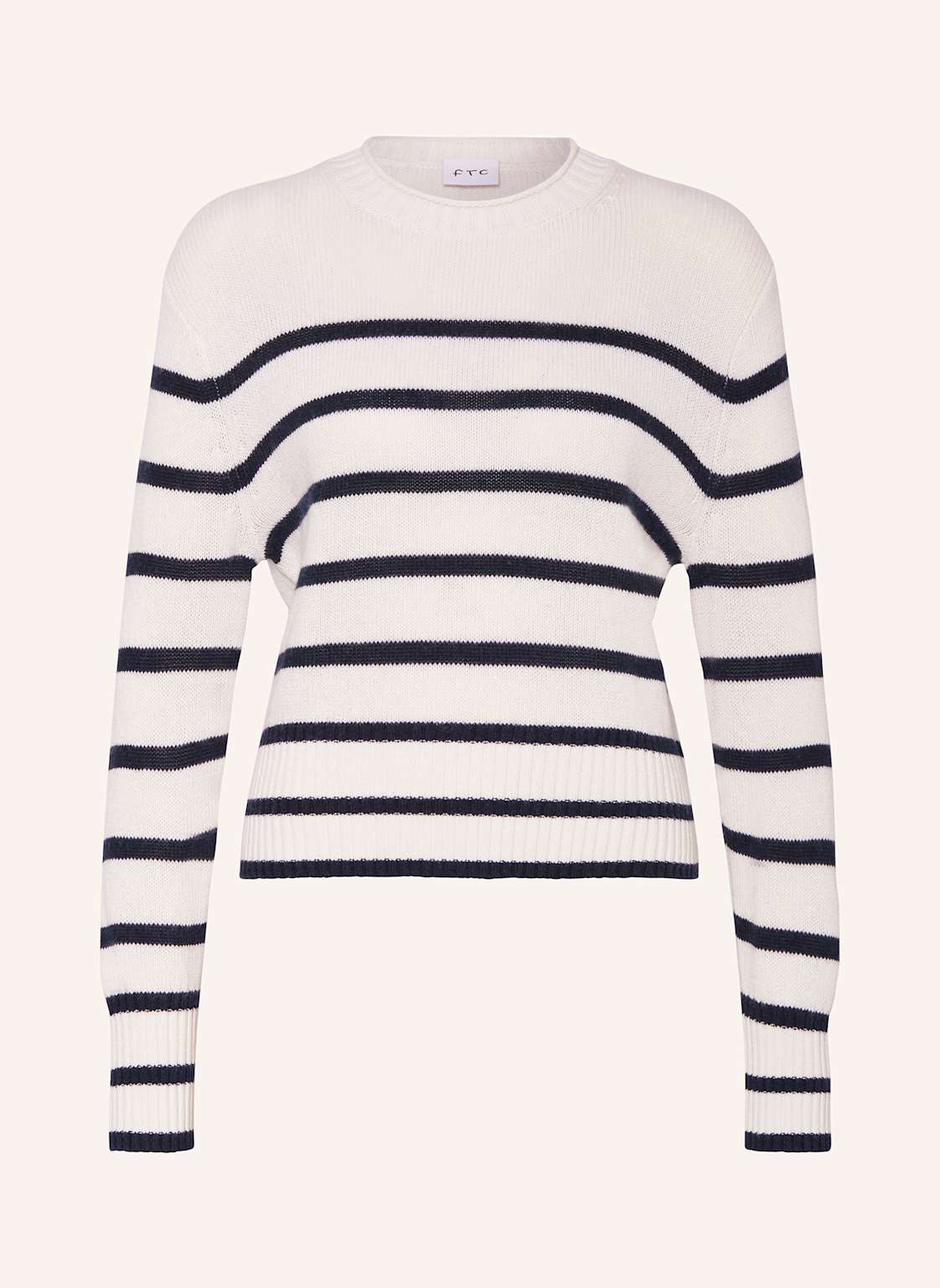 Ftc Cashmere Pullover Mit Cashmere weiss von FTC CASHMERE