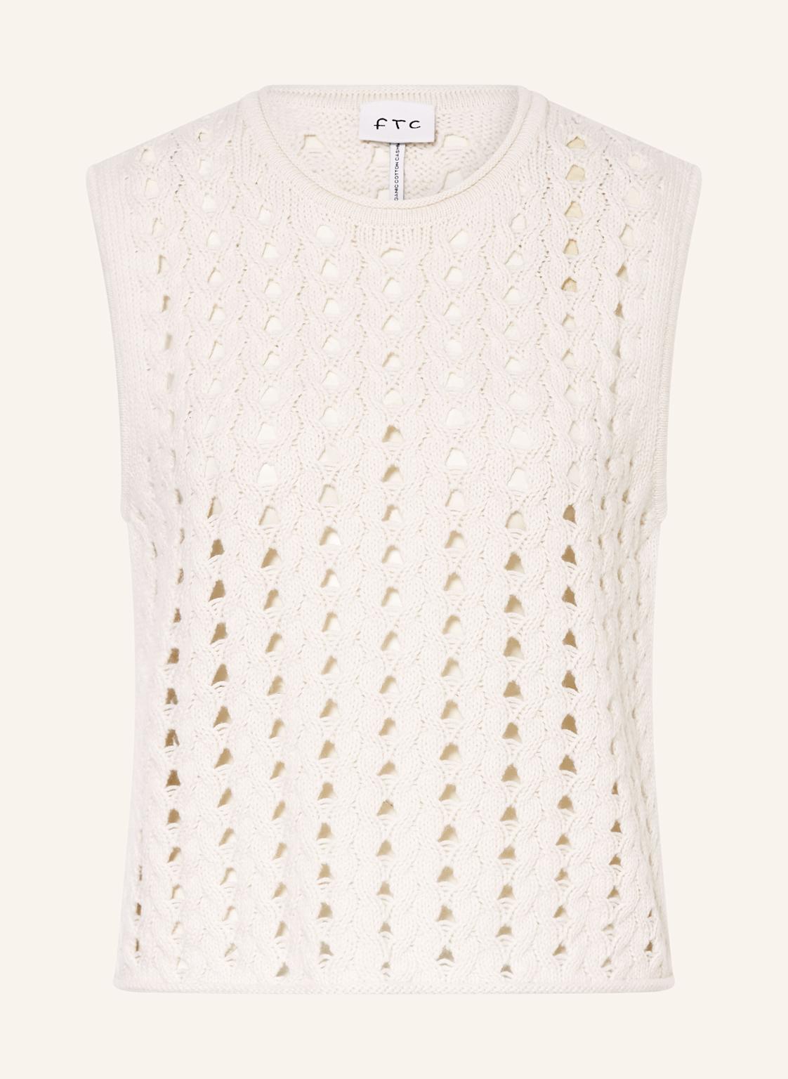 Ftc Cashmere Pullunder Mit Cashmere weiss Ftc Cashmere Pullunder Mit Cashmere weiss von FTC CASHMERE