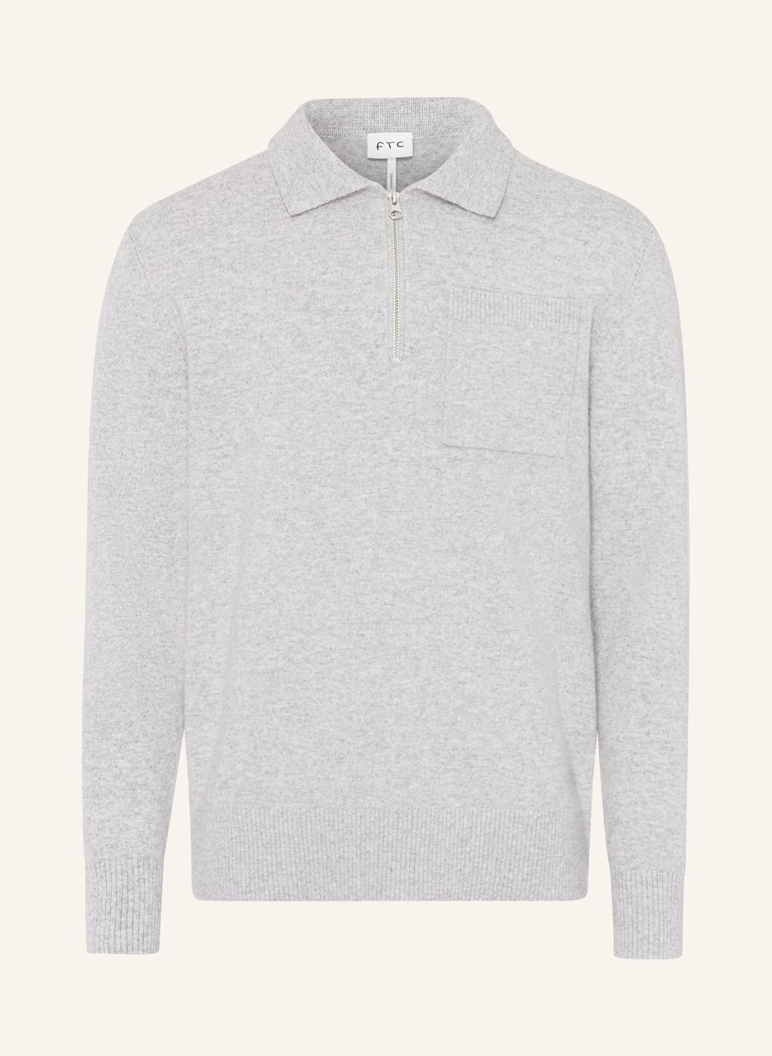 Ftc Cashmere Cashmere-Pullover grau von FTC CASHMERE