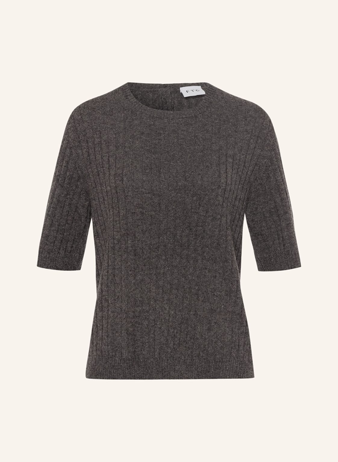 Ftc Cashmere Strickshirt Aus Cashmere grau von FTC CASHMERE