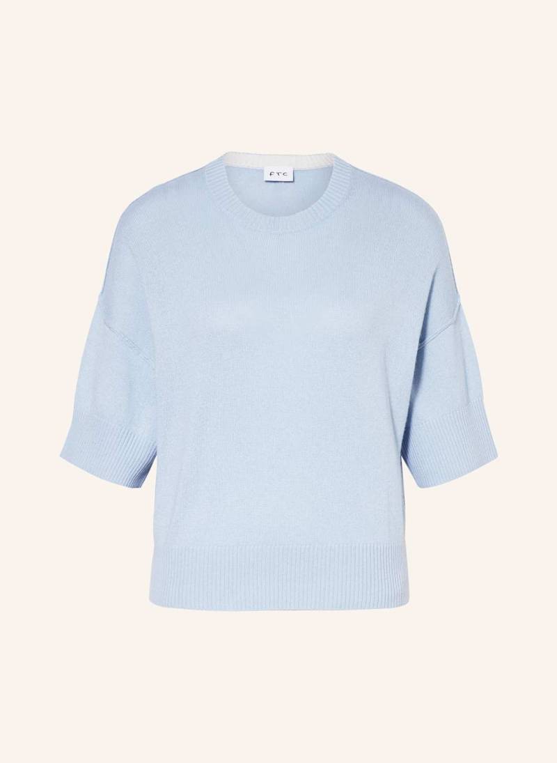 Ftc Cashmere Strickshirt Mit Cashmere blau von FTC CASHMERE