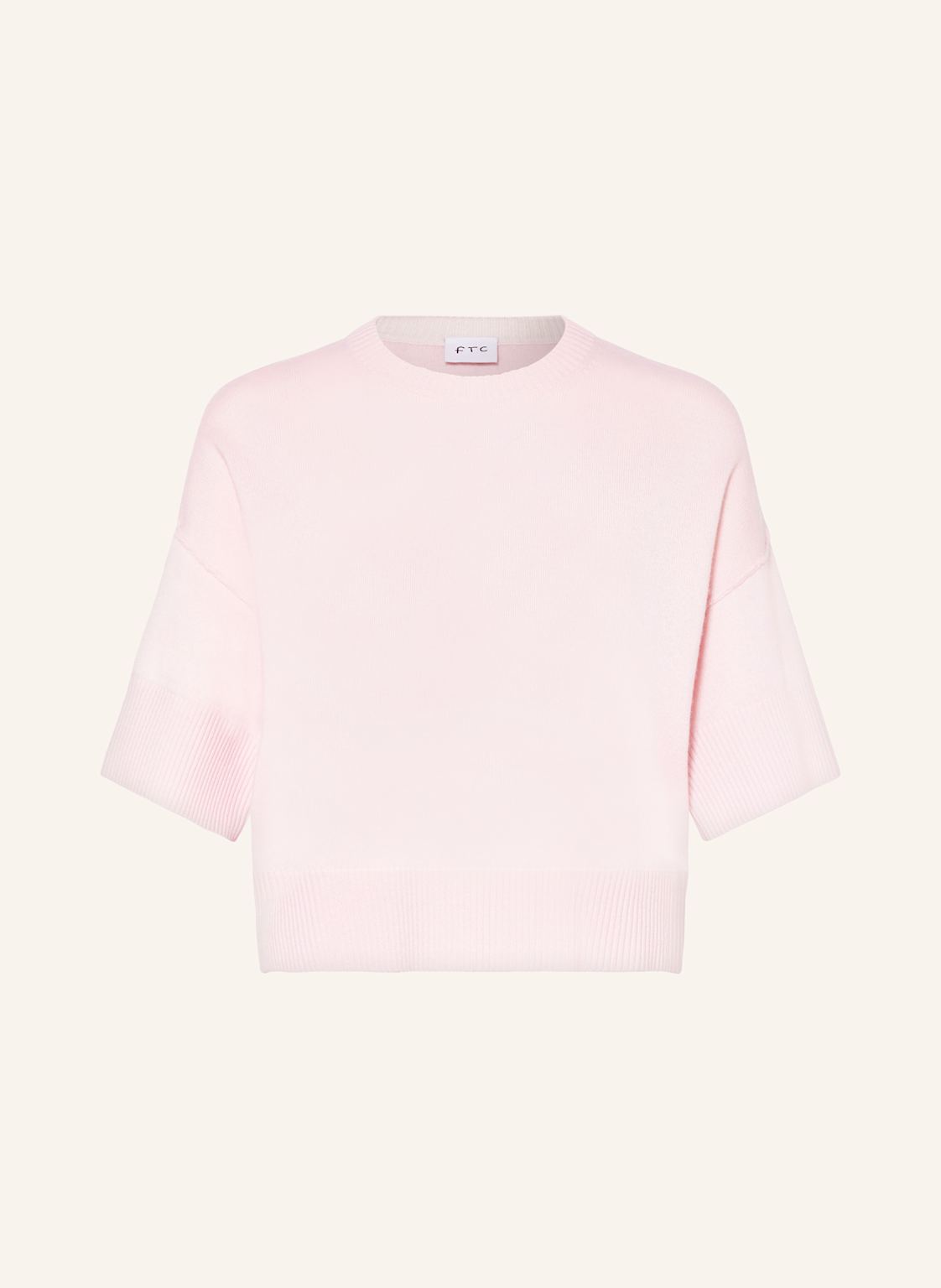 Ftc Cashmere Strickshirt Mit Cashmere rosa von FTC CASHMERE