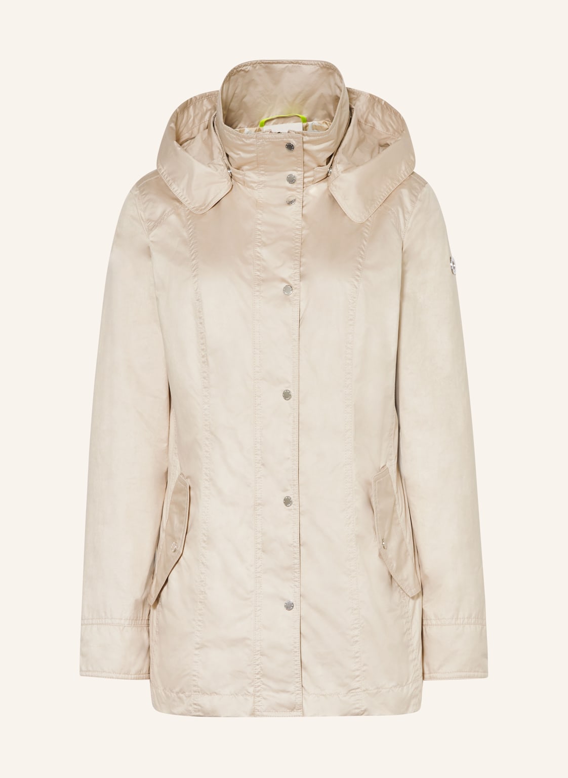 Fuchs Schmitt Fieldjacket Mit Abnehmbarer Kapuze beige von FUCHS SCHMITT