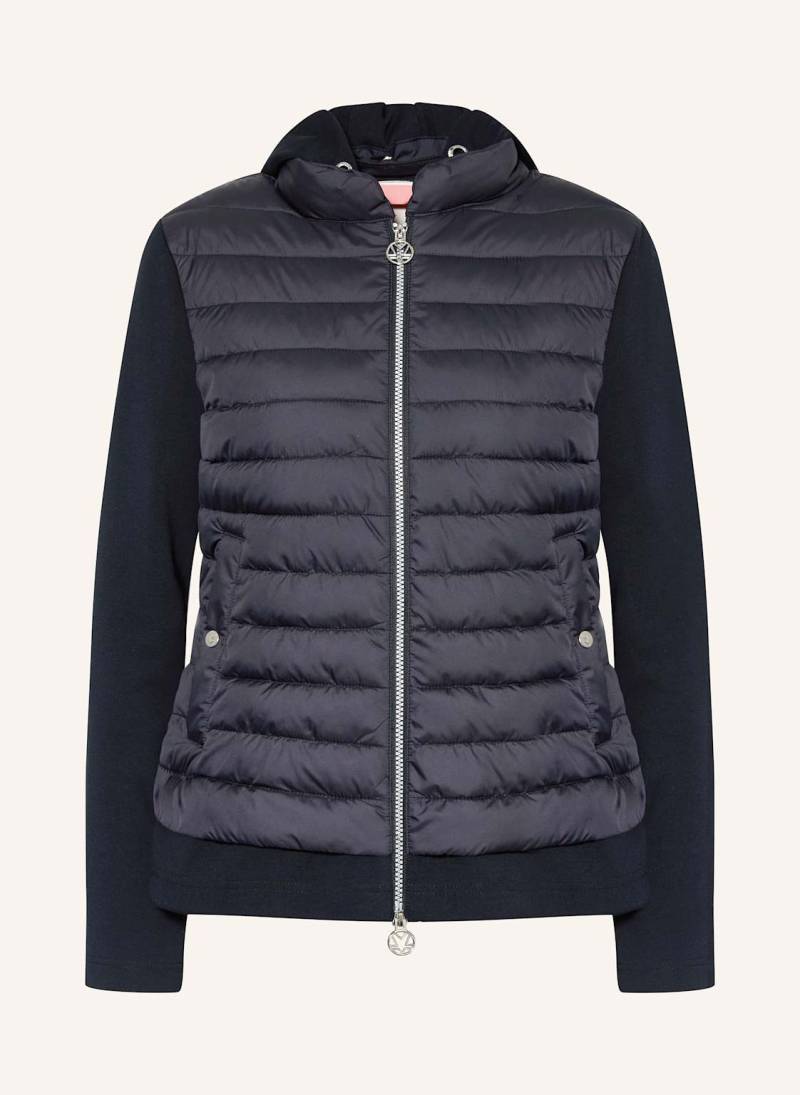 Fuchs Schmitt Steppjacke Im Materialmix blau von FUCHS SCHMITT