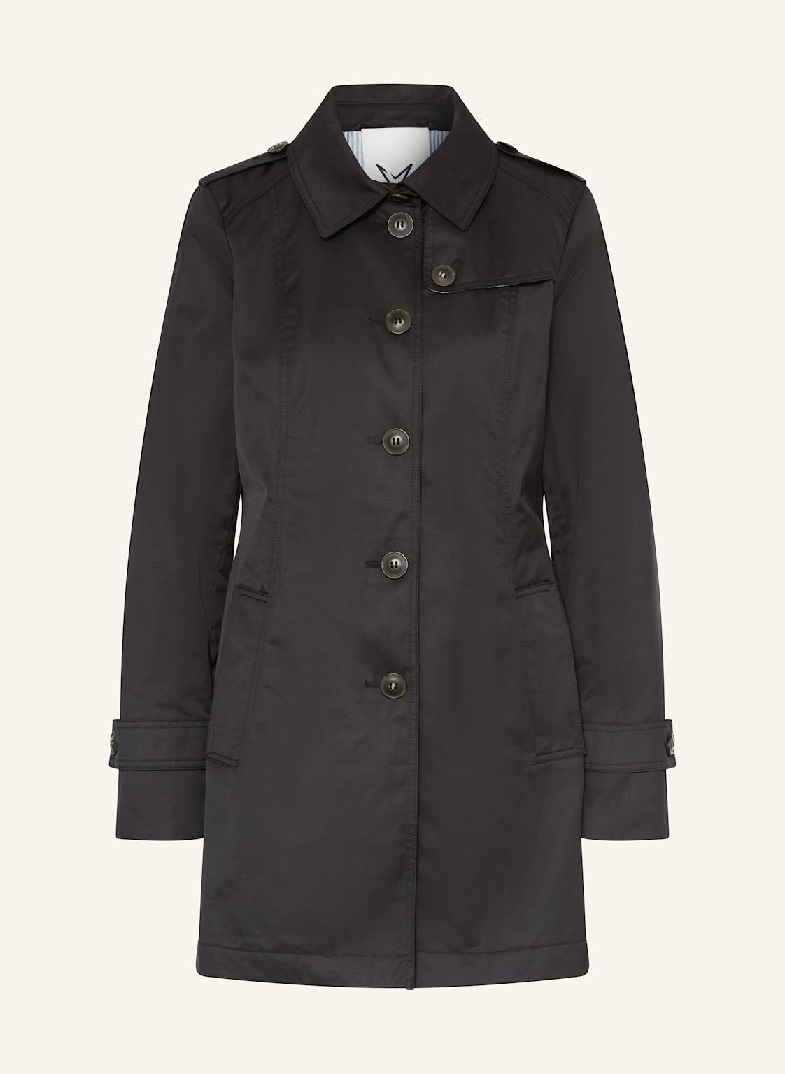 Fuchs Schmitt Trenchcoat schwarz von FUCHS SCHMITT