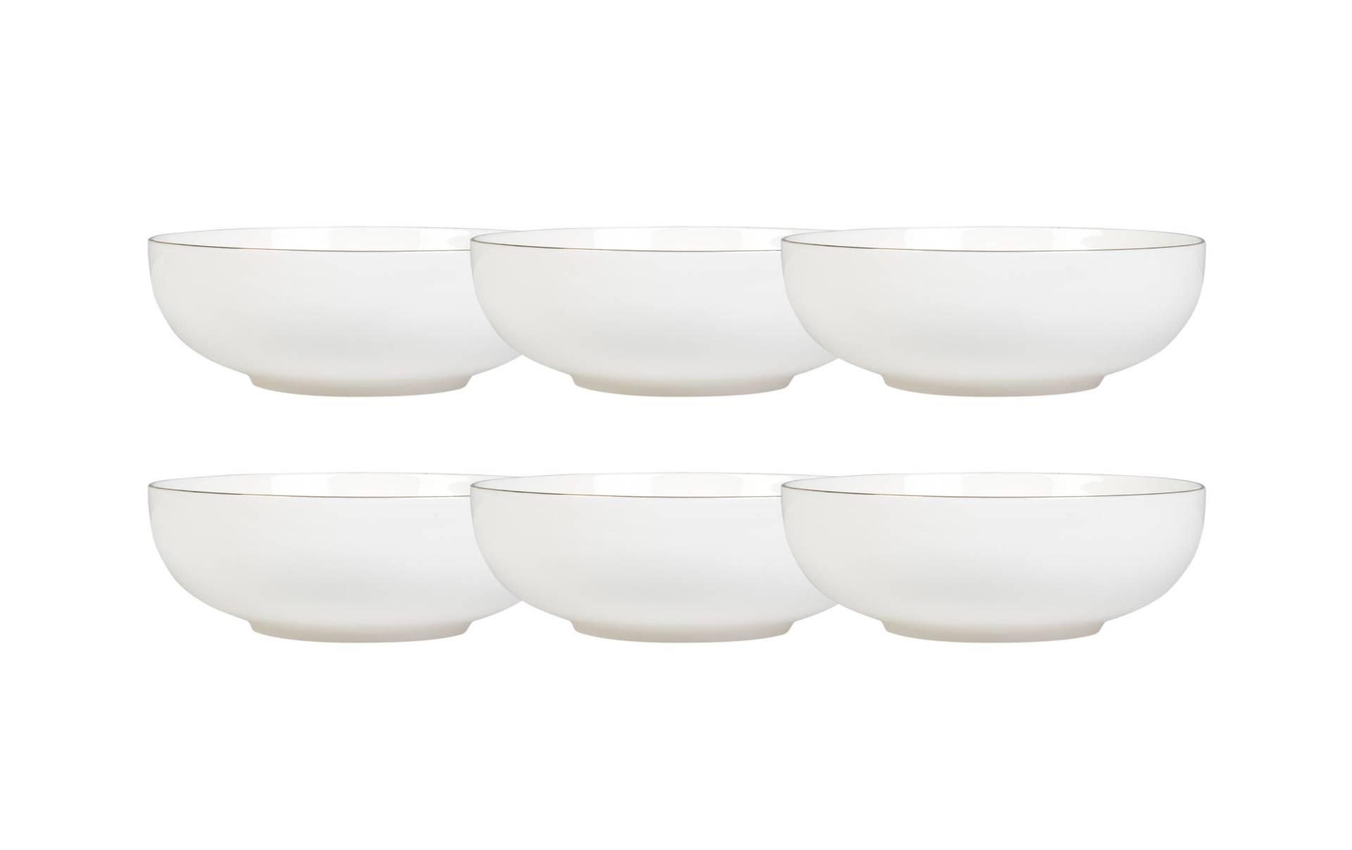 FURBER Pastateller »Ø 45066 cm, 6 Stück, Weiss/Goldfarben«, (6 St.) FURBER Pastateller »Ø 45066 cm, 6 Stück, Weiss/Goldfarben«, (6 St.) von FURBER