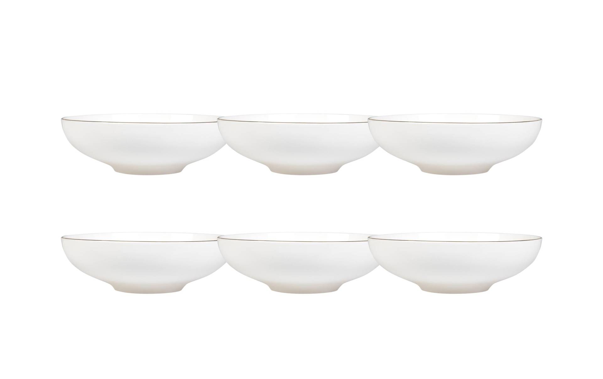 FURBER Schale »Ø 16 cm, 6 Stück, Weiss/Gold«, 6 tlg. FURBER Schale »Ø 16 cm, 6 Stück, Weiss/Gold«, 6 tlg. von FURBER