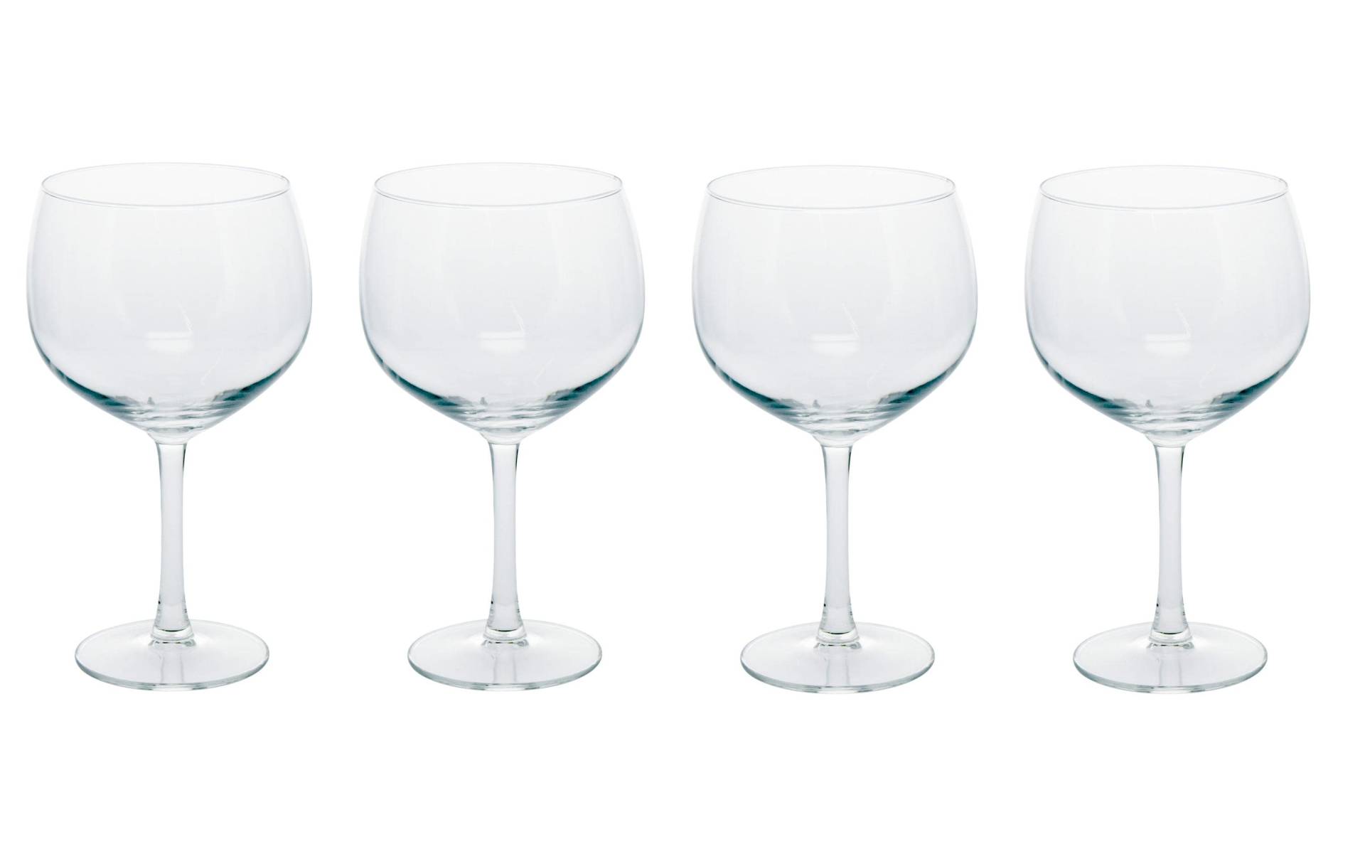 FURBER Schnapsglas »650 ml, 4 Stück, Transparent«, (4 tlg.) von FURBER