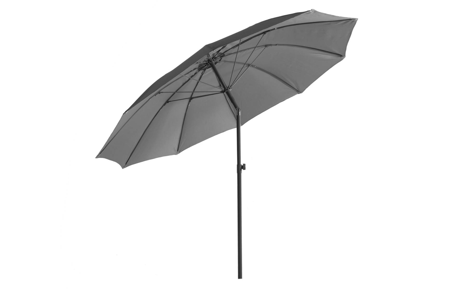FURBER Sonnenschirm »Ø 270 cm, Aluminium, Push-up, Grau« FURBER Sonnenschirm »Ø 270 cm, Aluminium, Push-up, Grau« von FURBER