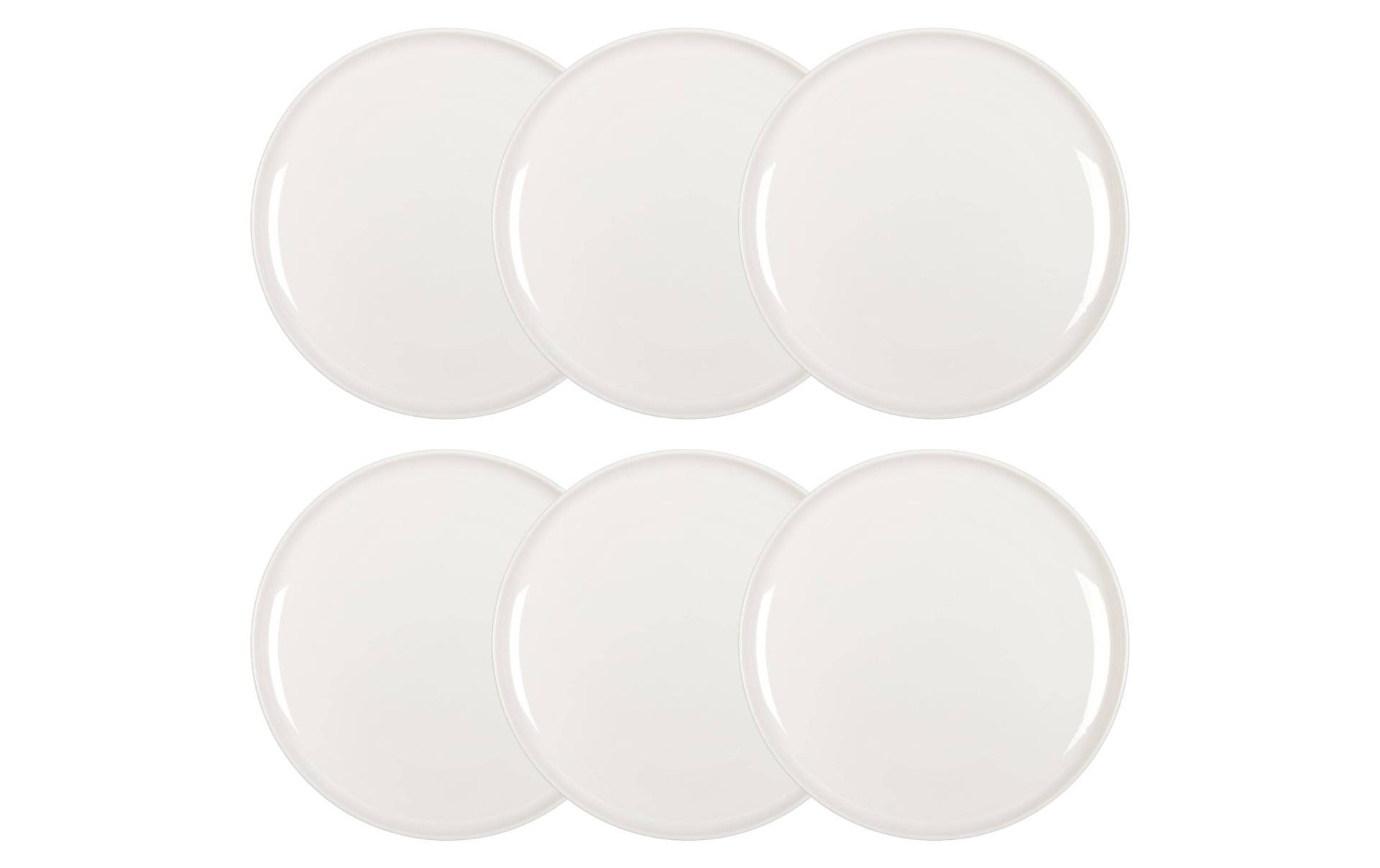 FURBER Speiseteller »Ø 45072 cm, 6 Stück, Weiss«, (6 St.) FURBER Speiseteller »Ø 45072 cm, 6 Stück, Weiss«, (6 St.) von FURBER