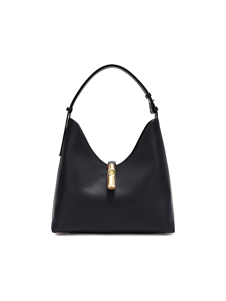 FURLA Ledertasche - Hobo GOCCIA Medium   schwarz von FURLA
