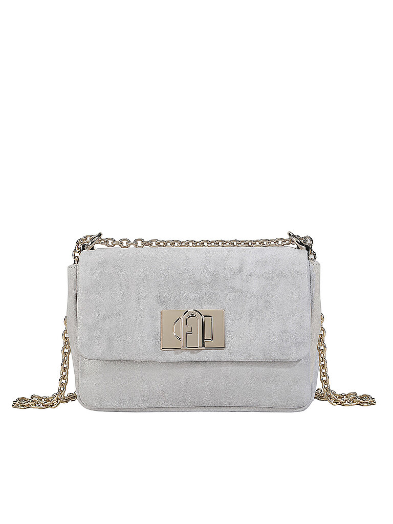 FURLA Ledertasche - Mini Bag 1927 silber von FURLA