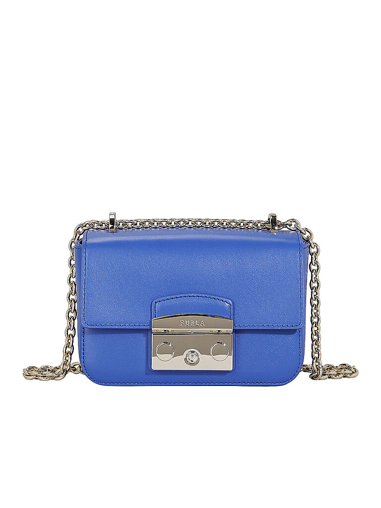 FURLA Ledertasche - Mini Bag METROPOLIS blau FURLA Ledertasche - Mini Bag METROPOLIS blau von FURLA