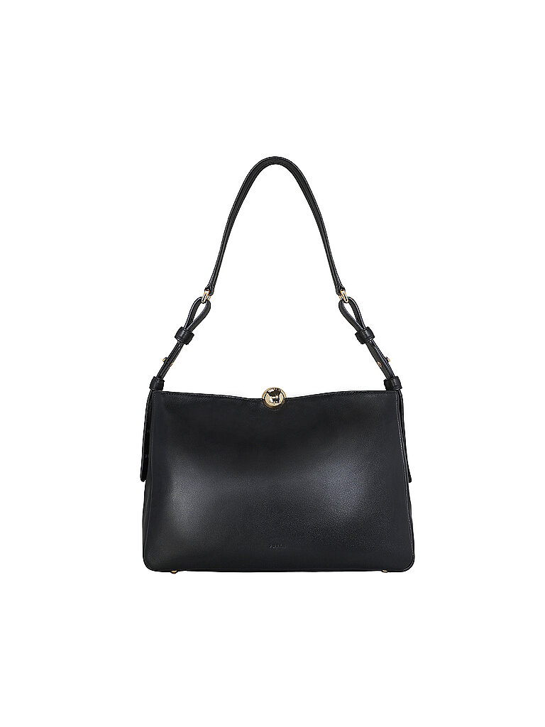 FURLA Ledertasche - Schultertasche SFERA SOFT Medium schwarz von FURLA