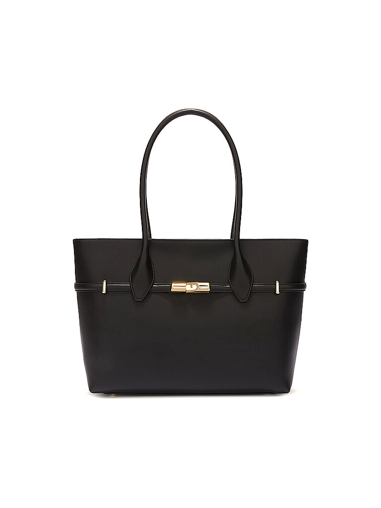 FURLA Ledertasche - Shopper GOCCIA Large schwarz von FURLA