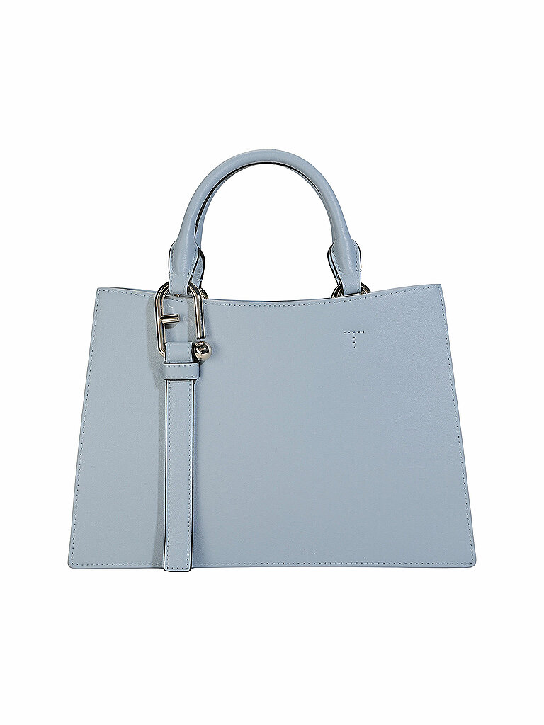 FURLA Ledertasche - Tote Bag NUVOLA Medium hellblau von FURLA