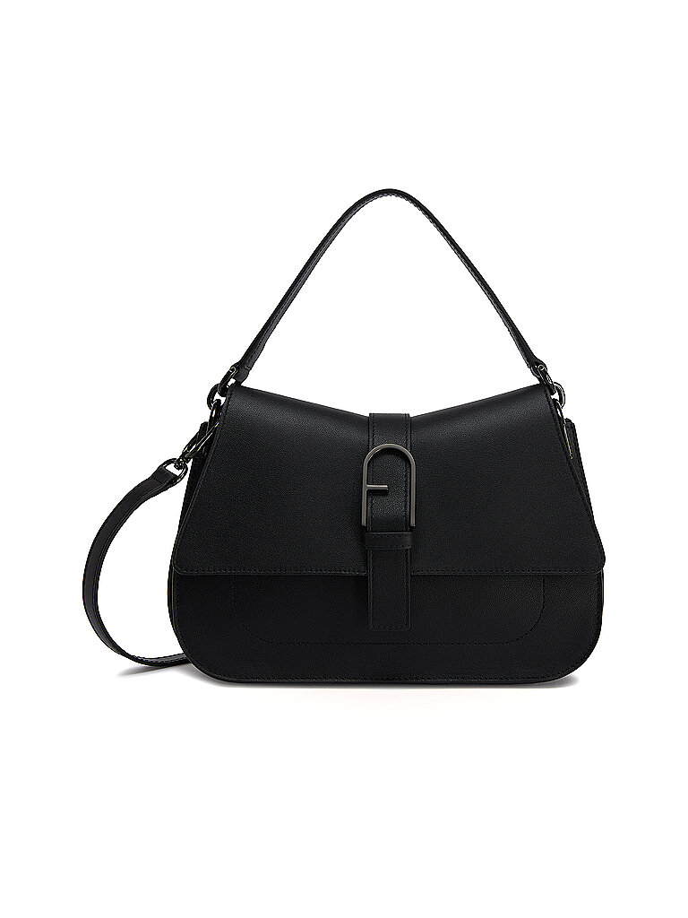 FURLA Ledertasche - Umhängetasche FLOW Medium schwarz von FURLA