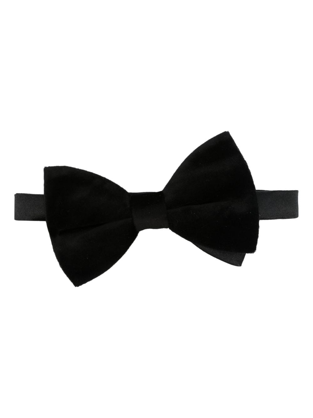 FURSAC adjustable velvet bow tie - Black von FURSAC