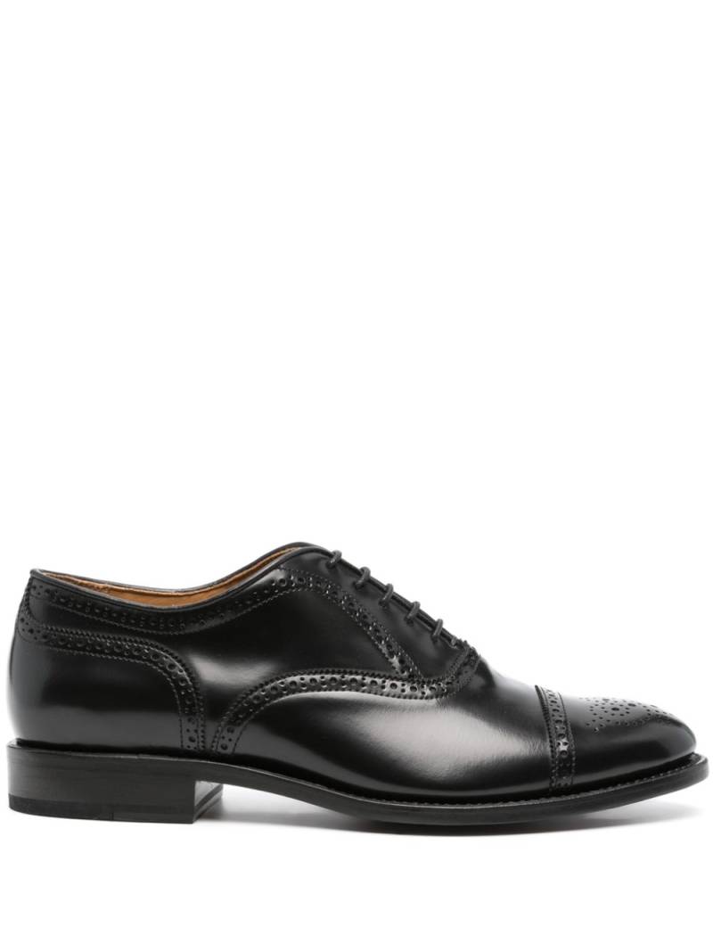 FURSAC almond-toe leather derby shoes - Black von FURSAC