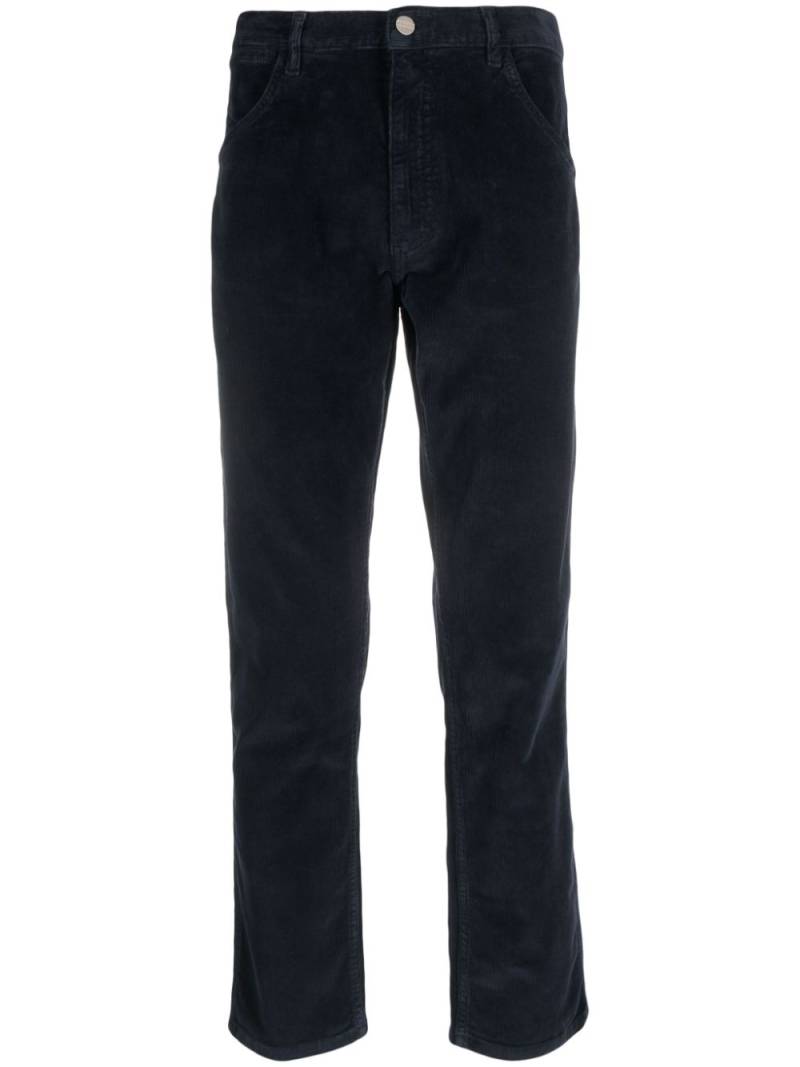 FURSAC corduroy cropped trousers - Blue von FURSAC