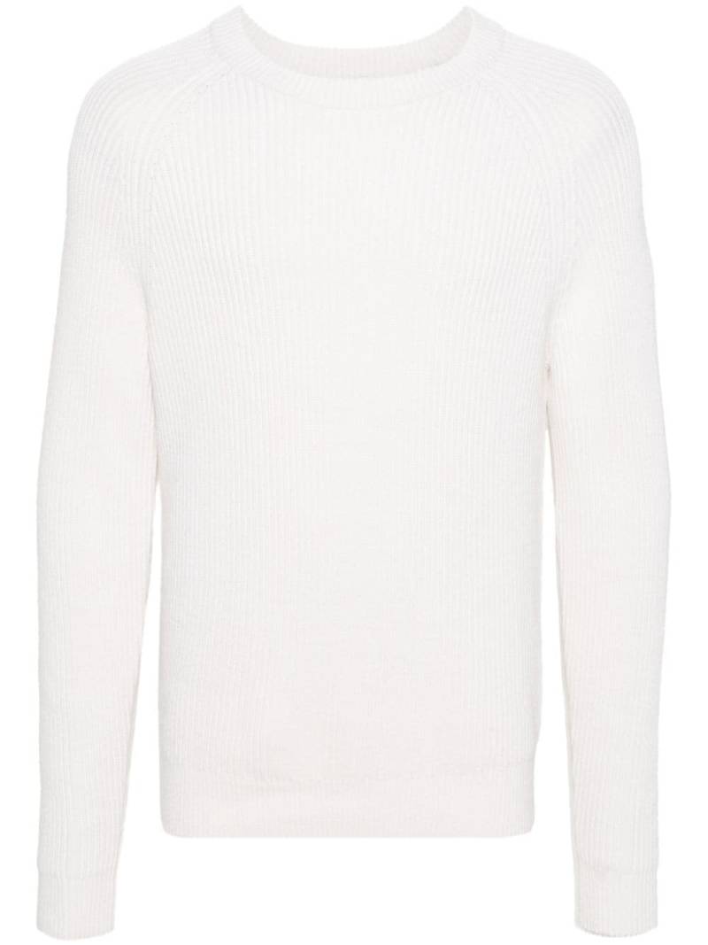 FURSAC crew-neck wool jumper - White von FURSAC