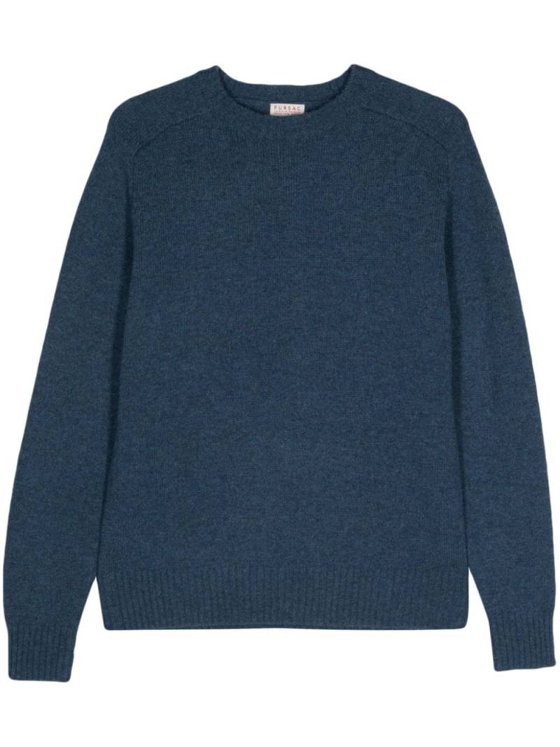 FURSAC fine-knit wool jumper - Blue von FURSAC