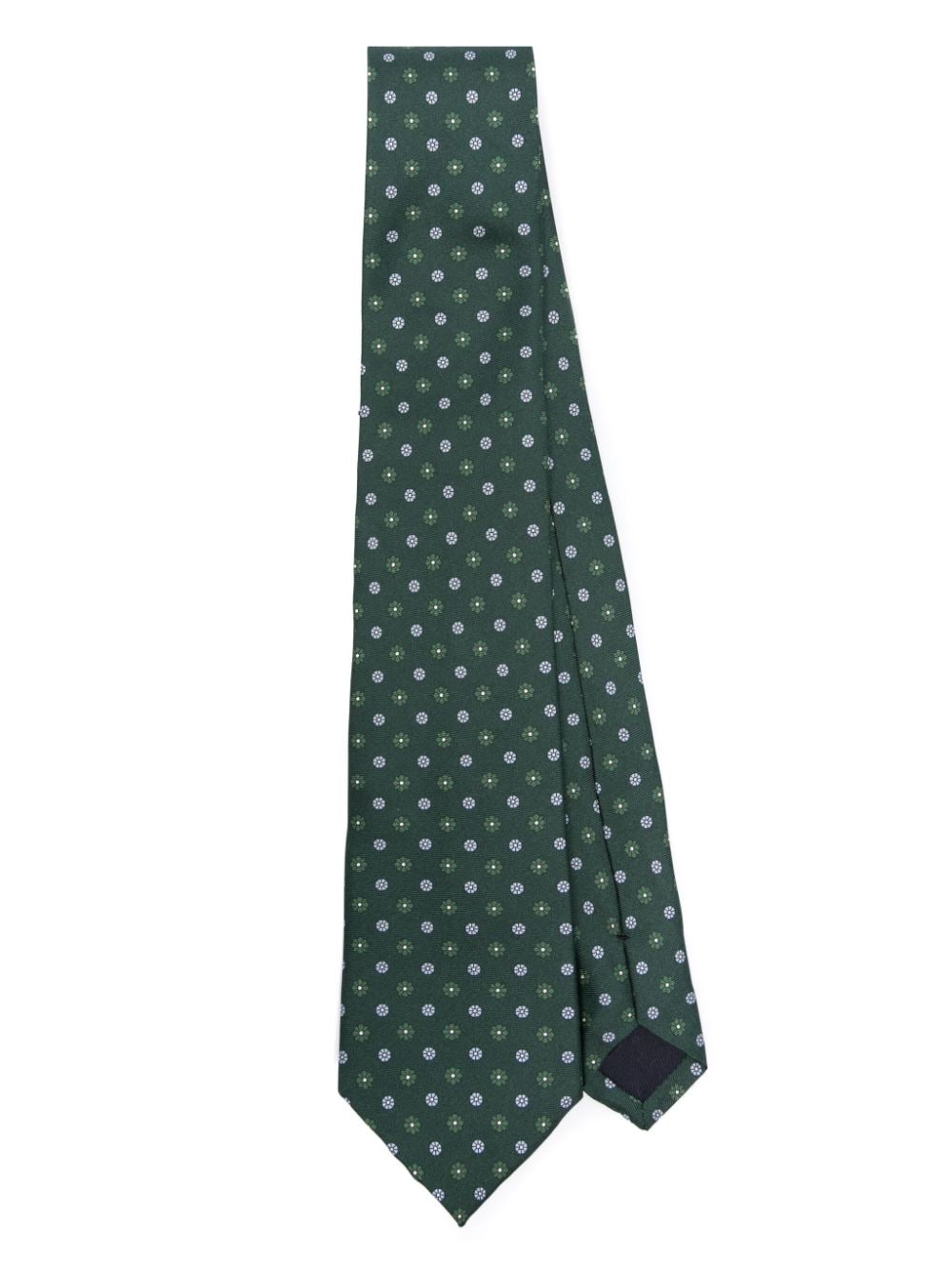FURSAC floral-print pointed-tip tie - Green von FURSAC