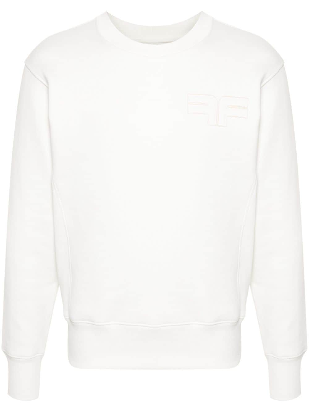 FURSAC logo-patch sweatshirt - Neutrals von FURSAC