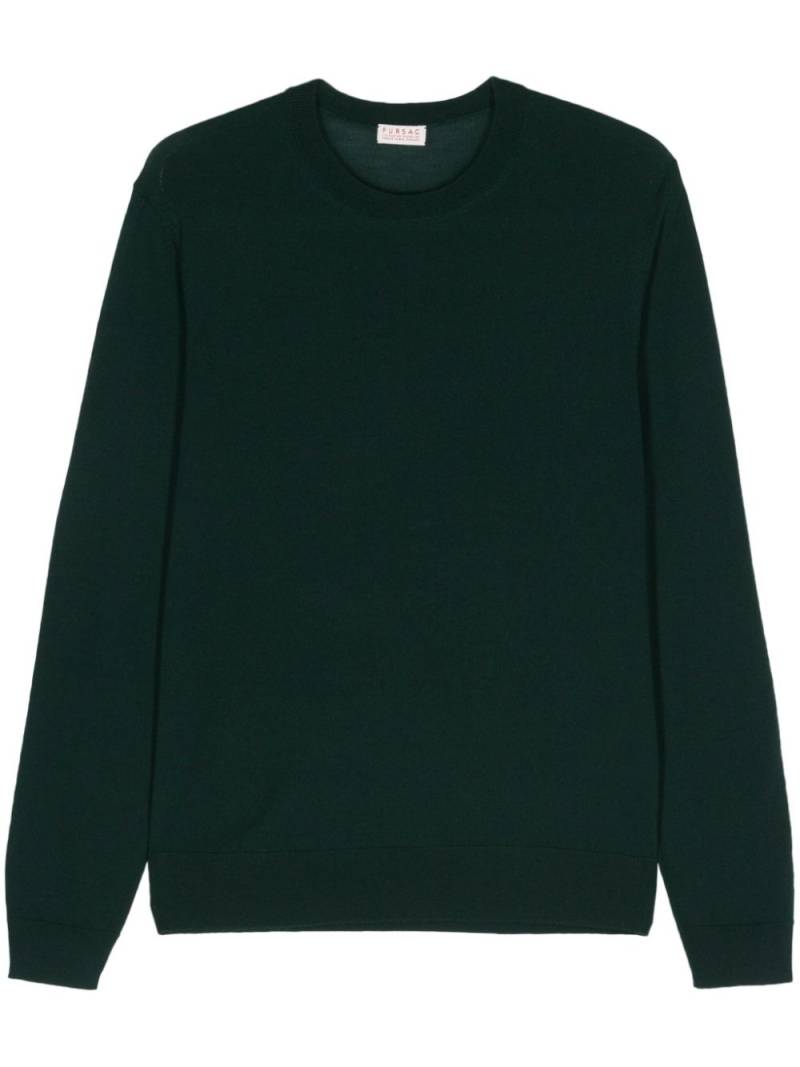 FURSAC long-sleeve wool jumper - Green von FURSAC