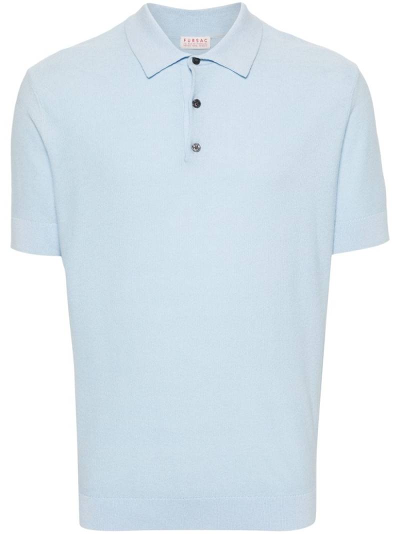 FURSAC piqué polo shirt - Blue von FURSAC