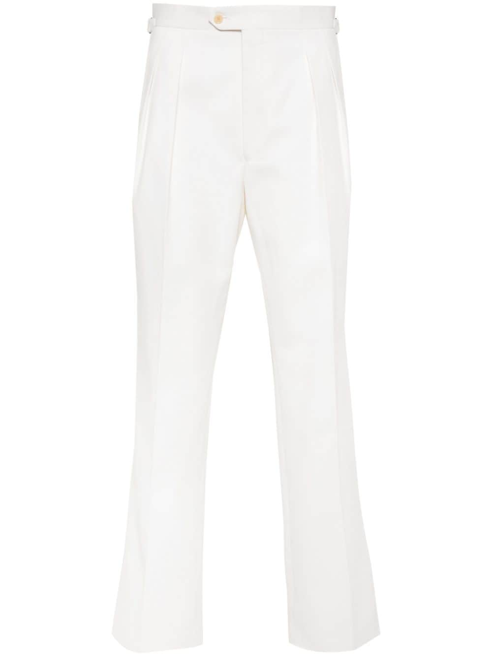 FURSAC pleat-detail tailored trousers - Neutrals von FURSAC