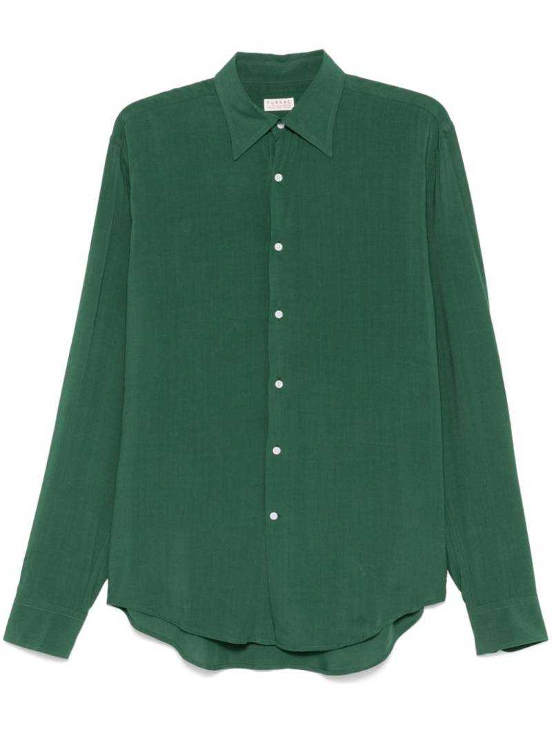 FURSAC pointed-collar shirt - Green von FURSAC