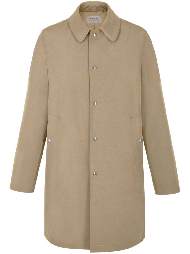 FURSAC single-breasted coat - Neutrals von FURSAC