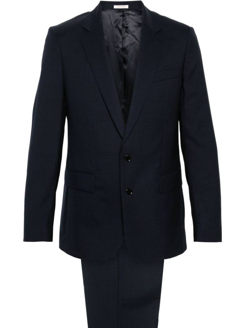 FURSAC single-breasted virgin-wool suit - Blue von FURSAC