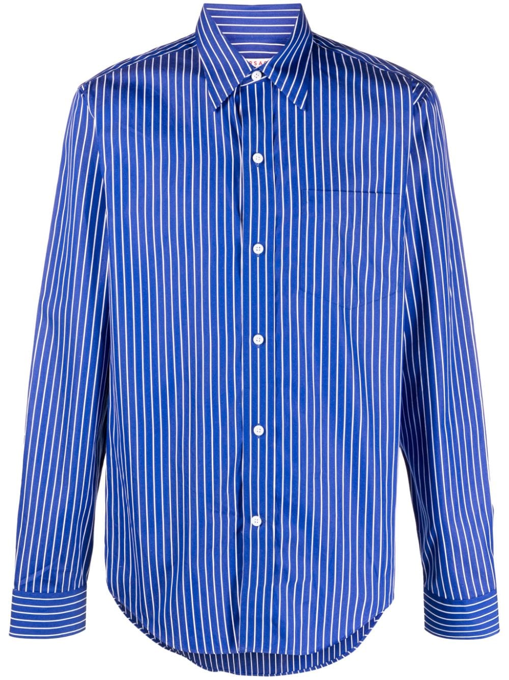 FURSAC stripe-print cotton shirt - Blue von FURSAC