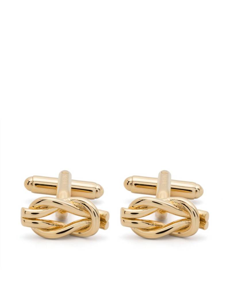 FURSAC twisted cufflinks - Gold von FURSAC