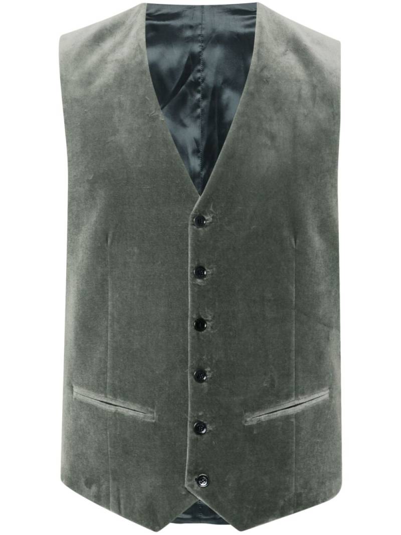 FURSAC velvet waistcoat - Green von FURSAC