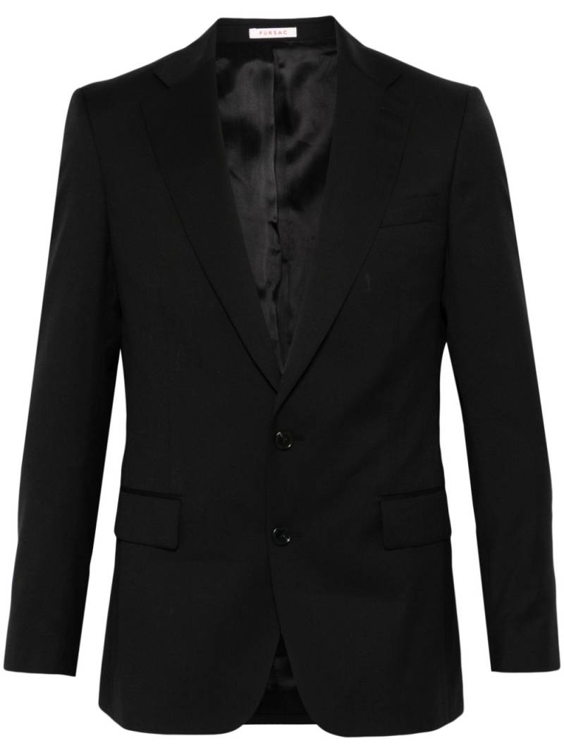 FURSAC virgin wool blazer - Black von FURSAC