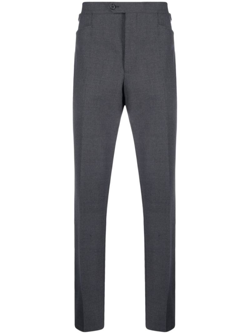 FURSAC buckle-detail straight-leg tailored trousers - Grey von FURSAC