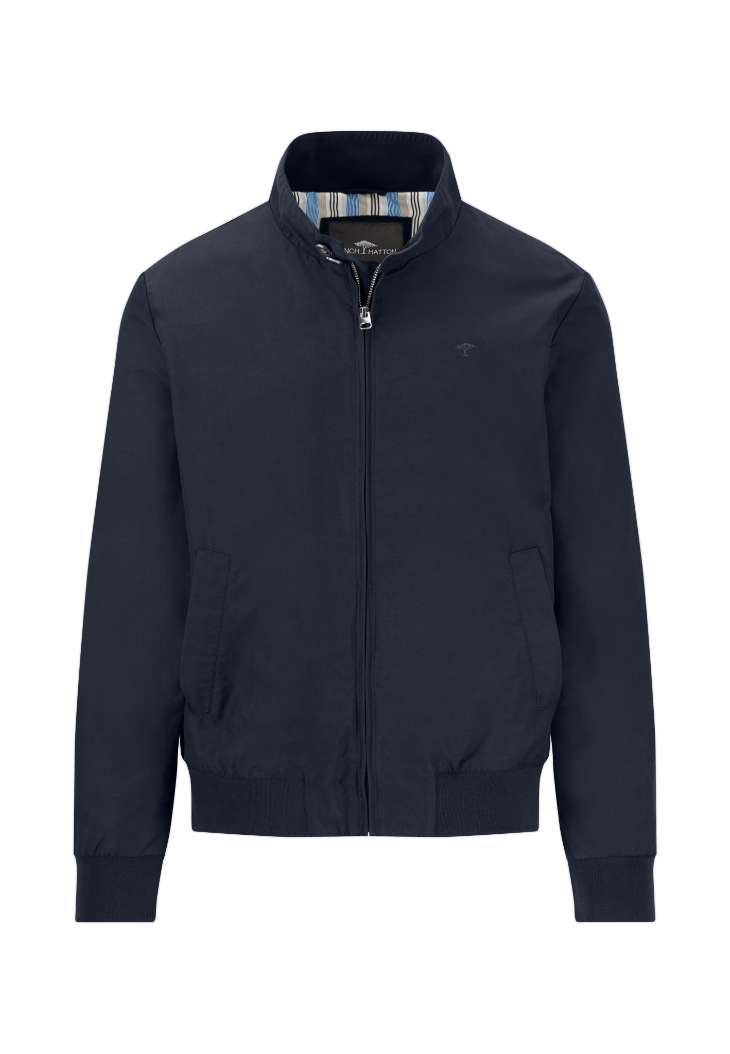 FYNCH-HATTON Blouson, ohne Kapuze, mit Logo Stickerei von FYNCH-HATTON