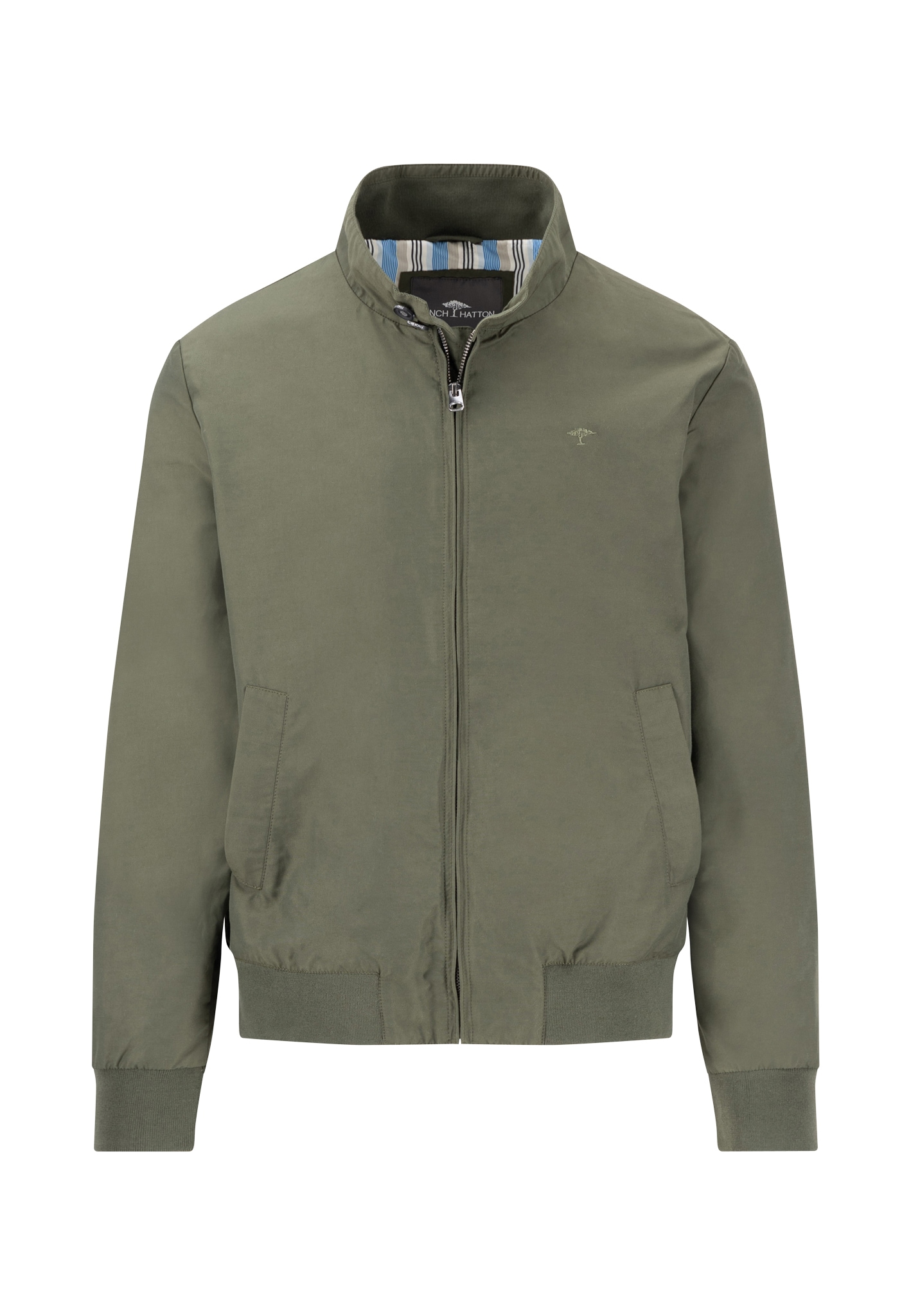 FYNCH-HATTON Blouson, ohne Kapuze, mit Logo Stickerei von FYNCH-HATTON