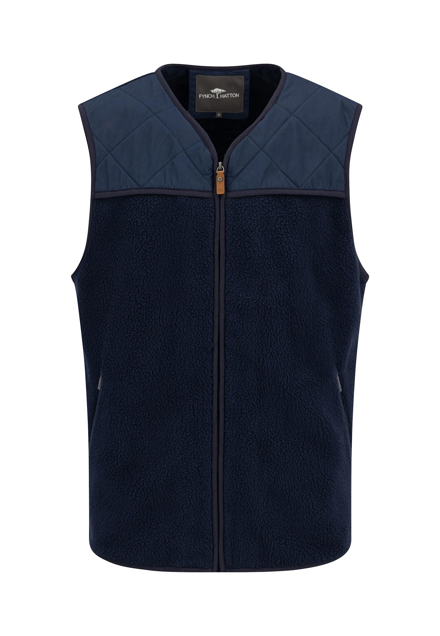 FYNCH-HATTON Fleecejacke, ohne Kapuze, mit Taschen FYNCH-HATTON Fleecejacke, ohne Kapuze, mit Taschen von FYNCH-HATTON