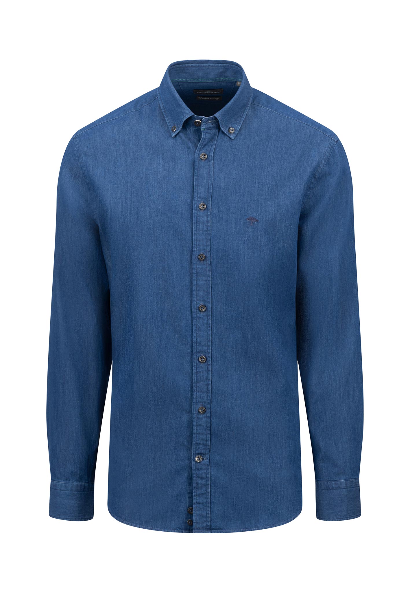 FYNCH-HATTON Jeanshemd, mit Logo Stickerei FYNCH-HATTON Jeanshemd, mit Logo Stickerei von FYNCH-HATTON